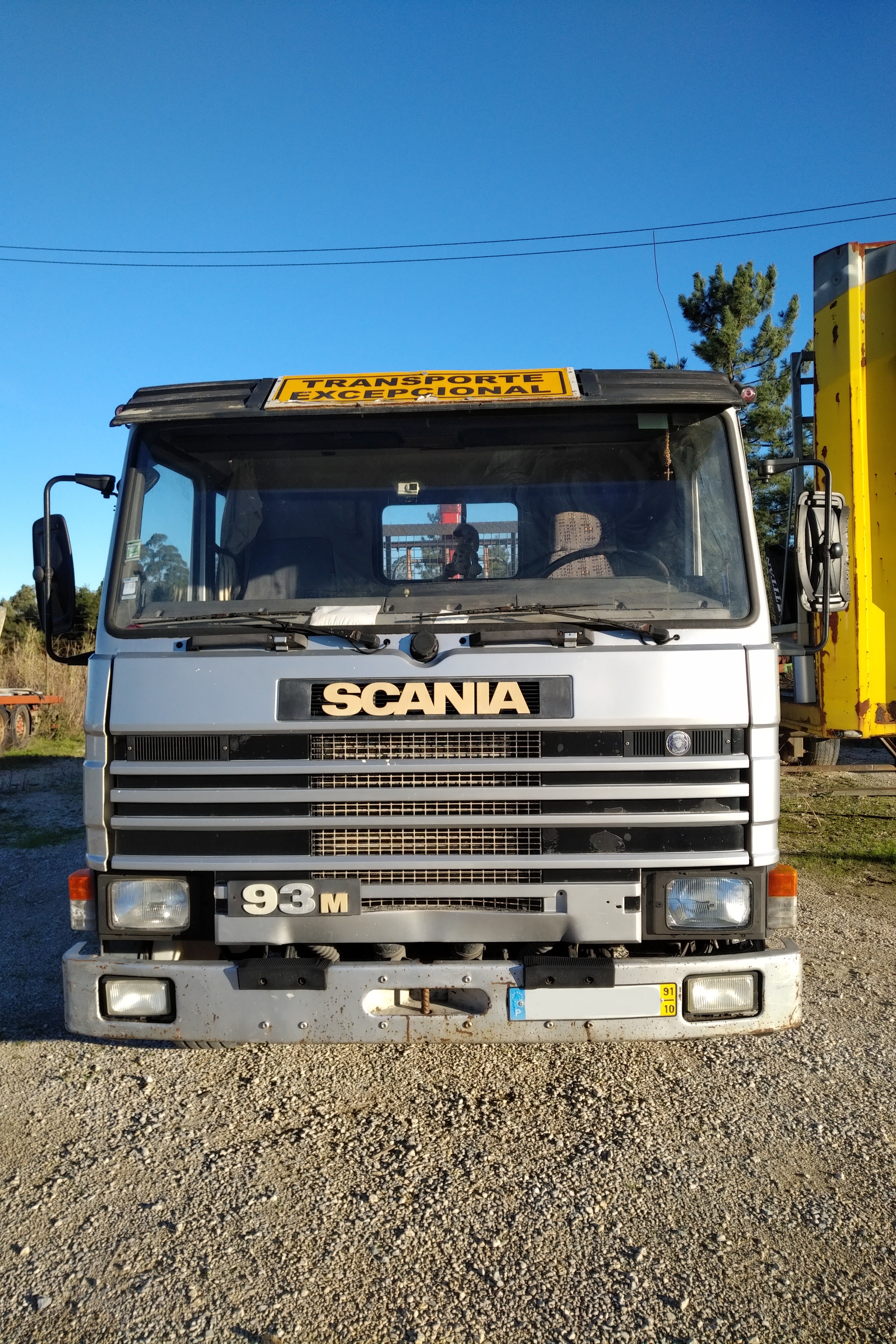 Left hand drive Scania 93M 280 18 ton dropside truck recently sold to Lagos - Nigeria.