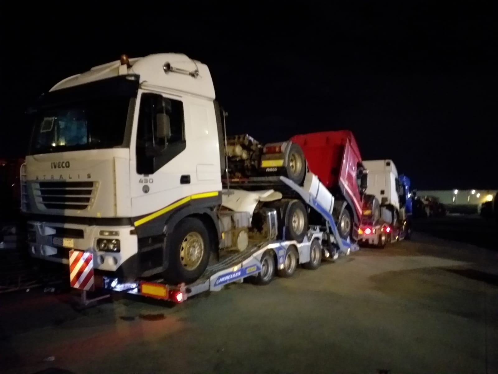 Loading & Transport. Destination: Lagos - Nigeria.