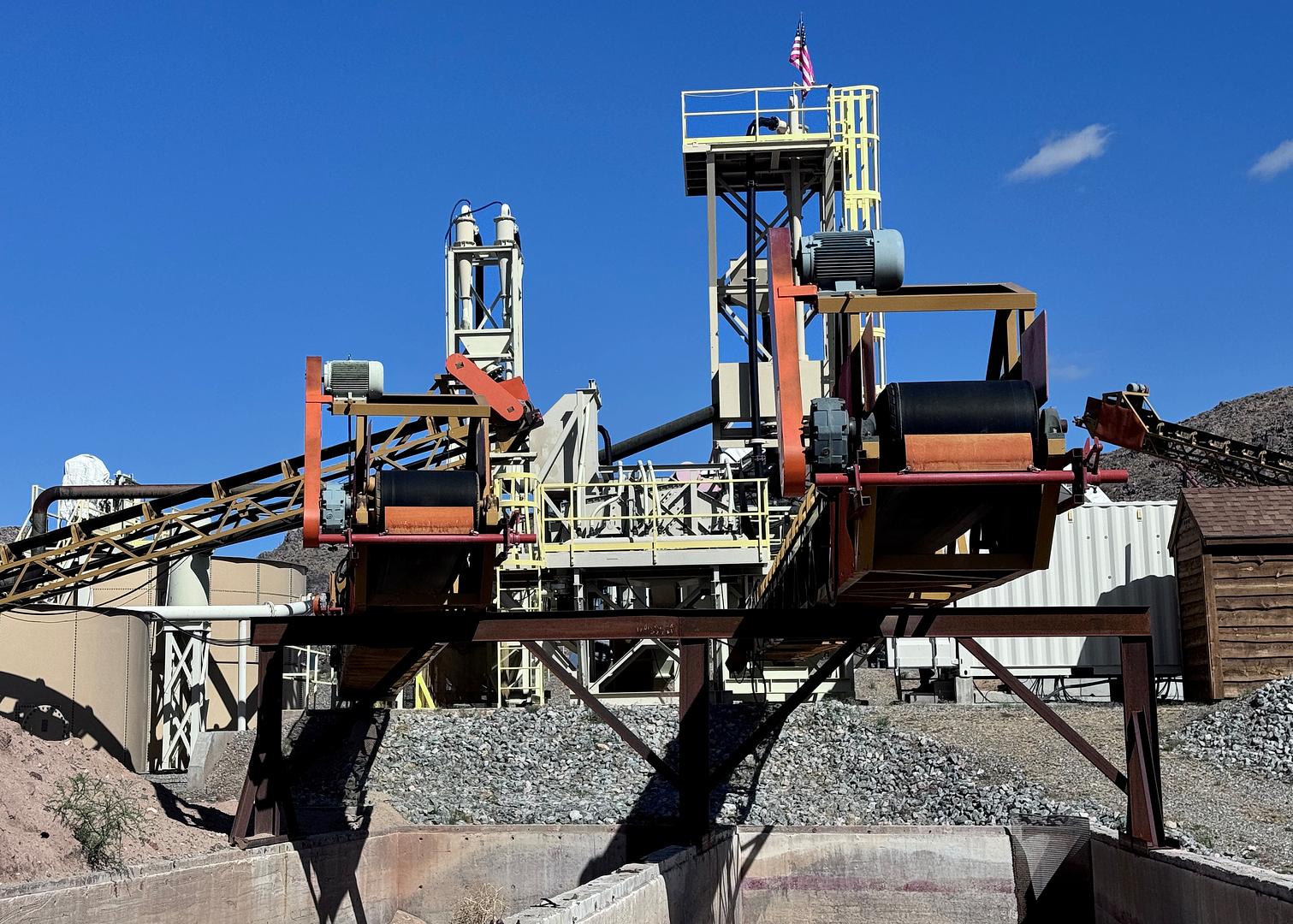 Sand Wash Plant Equipment, Supersack Filling Station & 50 lb. Bagging Line - Arizona