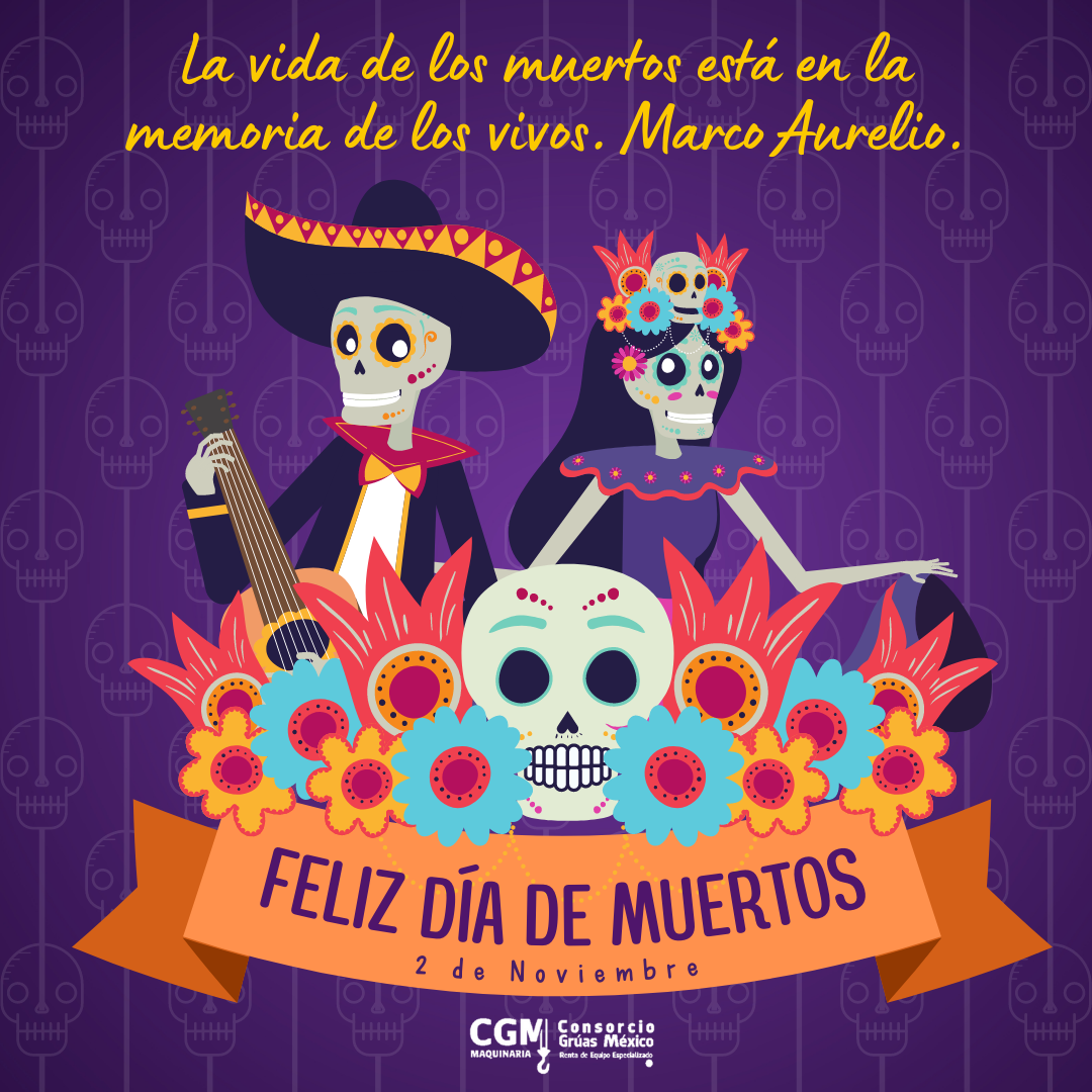 ¡Feliz día de muertos!
