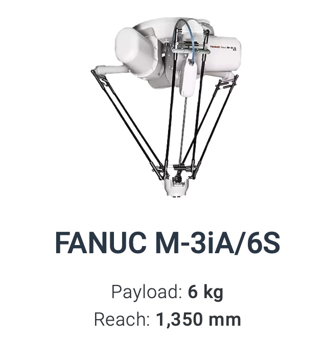 Fanuc M-3iA/6S Data Sheet