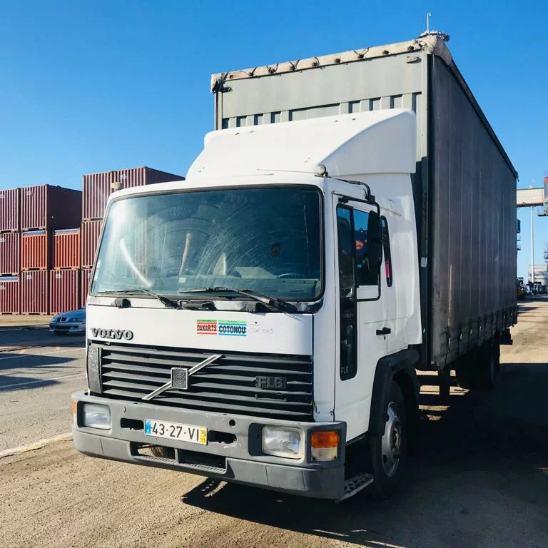 Grimaldi RoRo shipping of Volvo FL615 truck from Portugal to Cotonou - Benin.