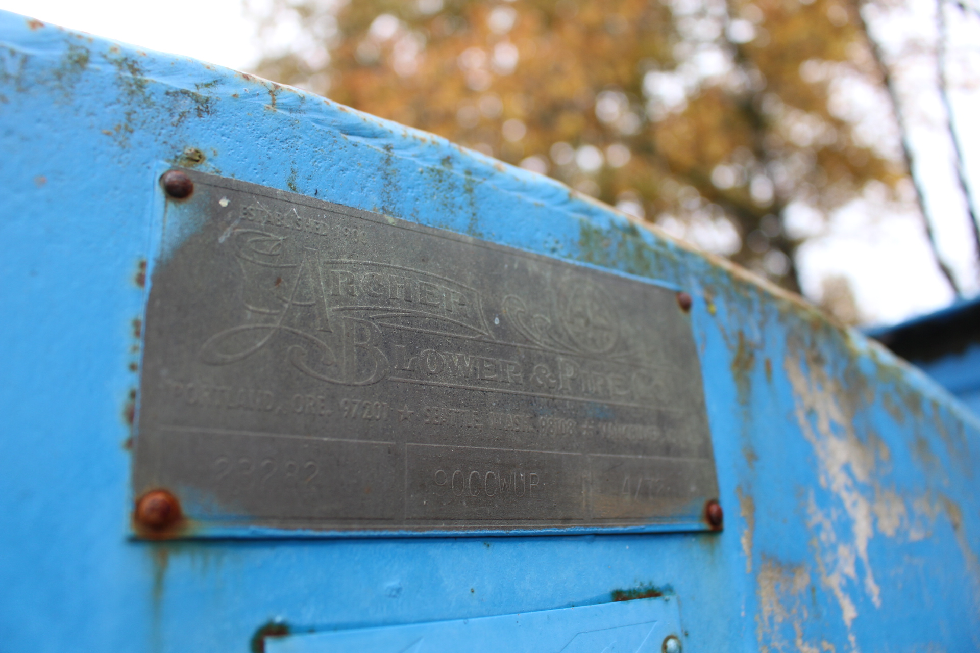 Past Auction- Mill Equipment Auction 