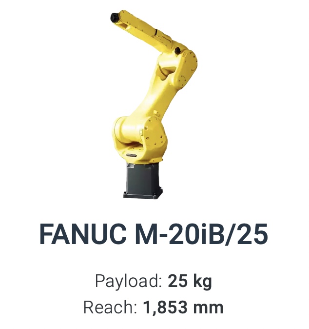 Fanuc M-20iB/25 Data Sheet
