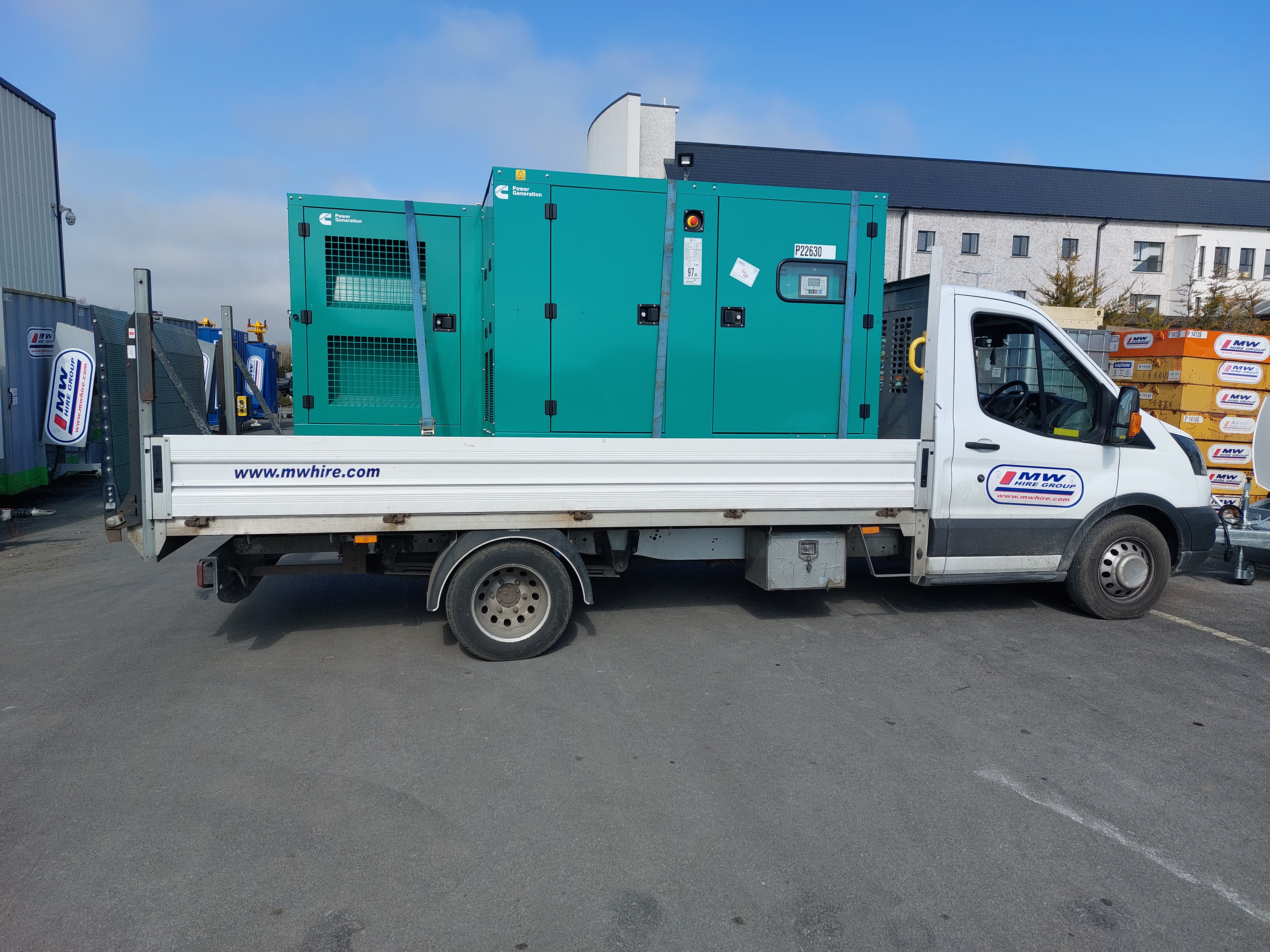 2x New Cummins C66D5 Generators SOLD... Heading to the customer in Wexford 