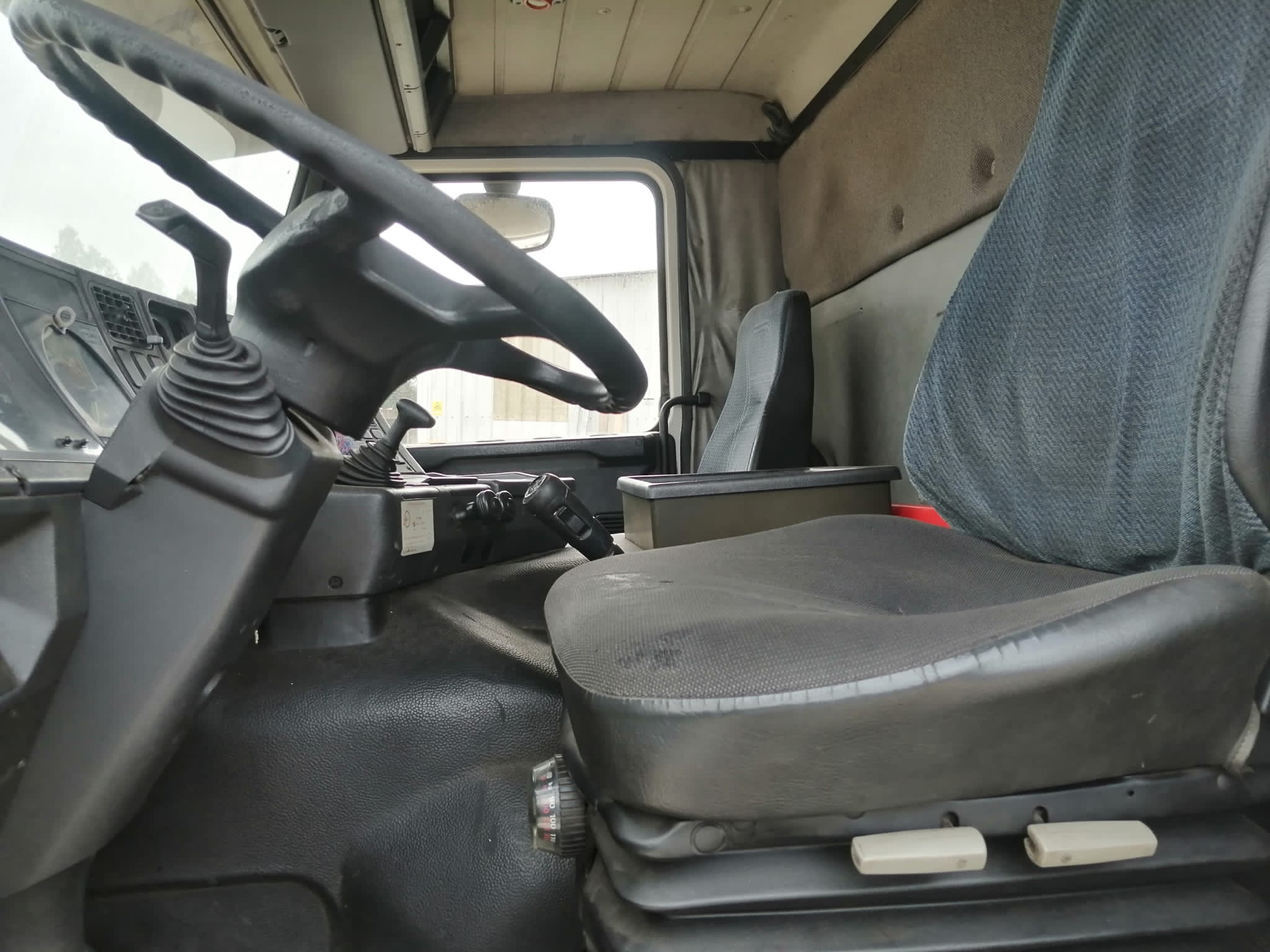 Left hand drive Scania 93M 220 18 ton curtainsider truck recently sold to Lagos - Nigeria. 