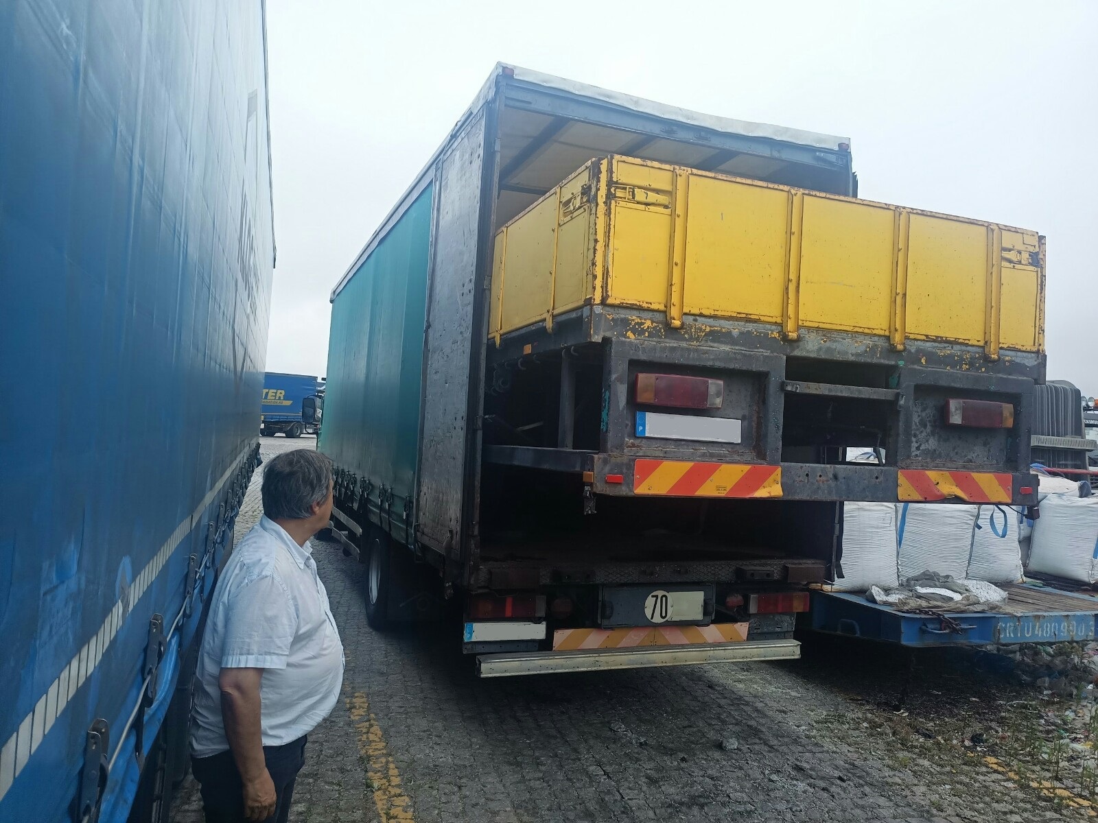 In the Port. Shipping to Lagos - Nigeria.