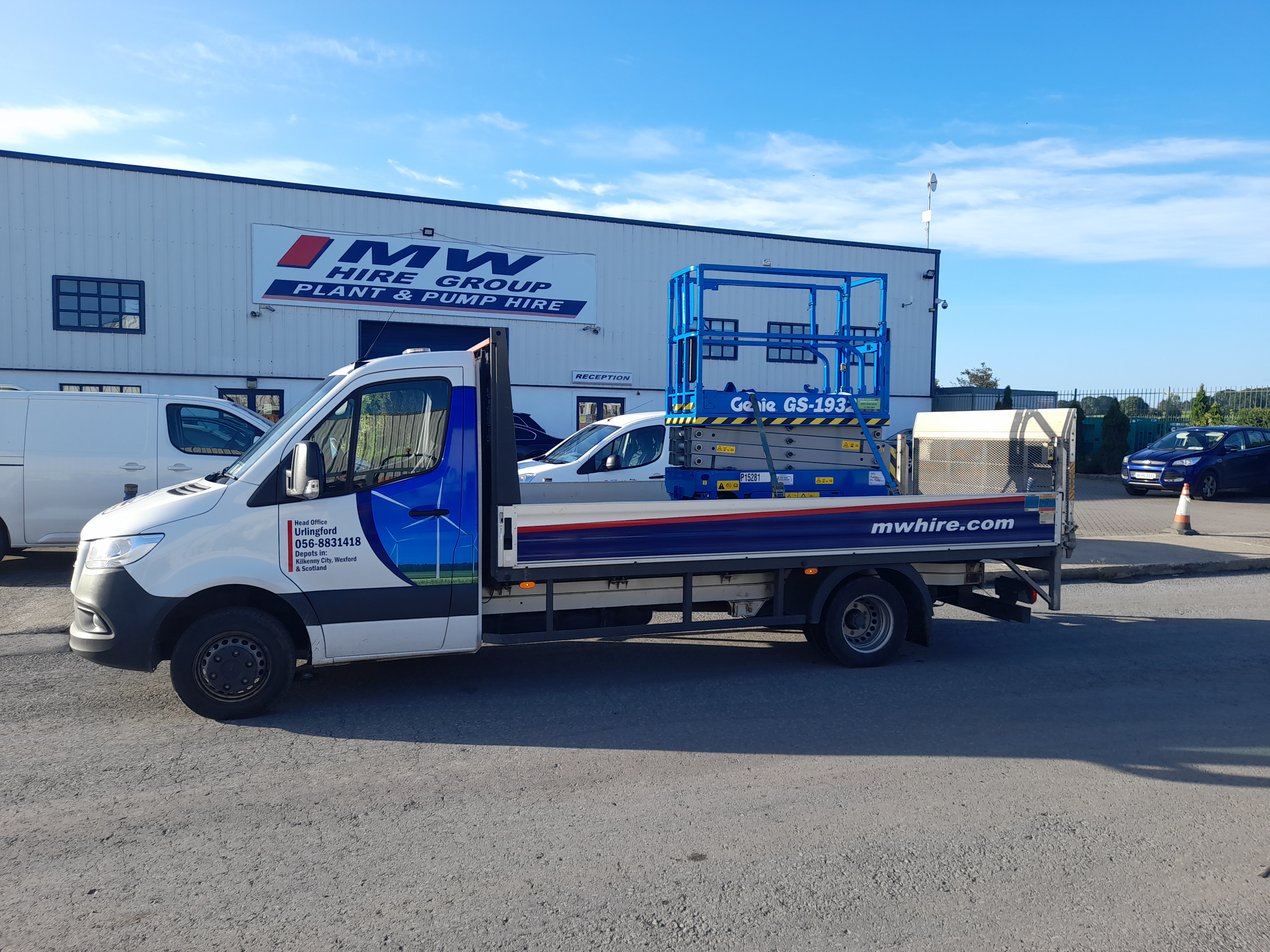 Ex Rental Genie GS-1932 Scissor Hoist SOLD.... Heading to the customer in Kildare 