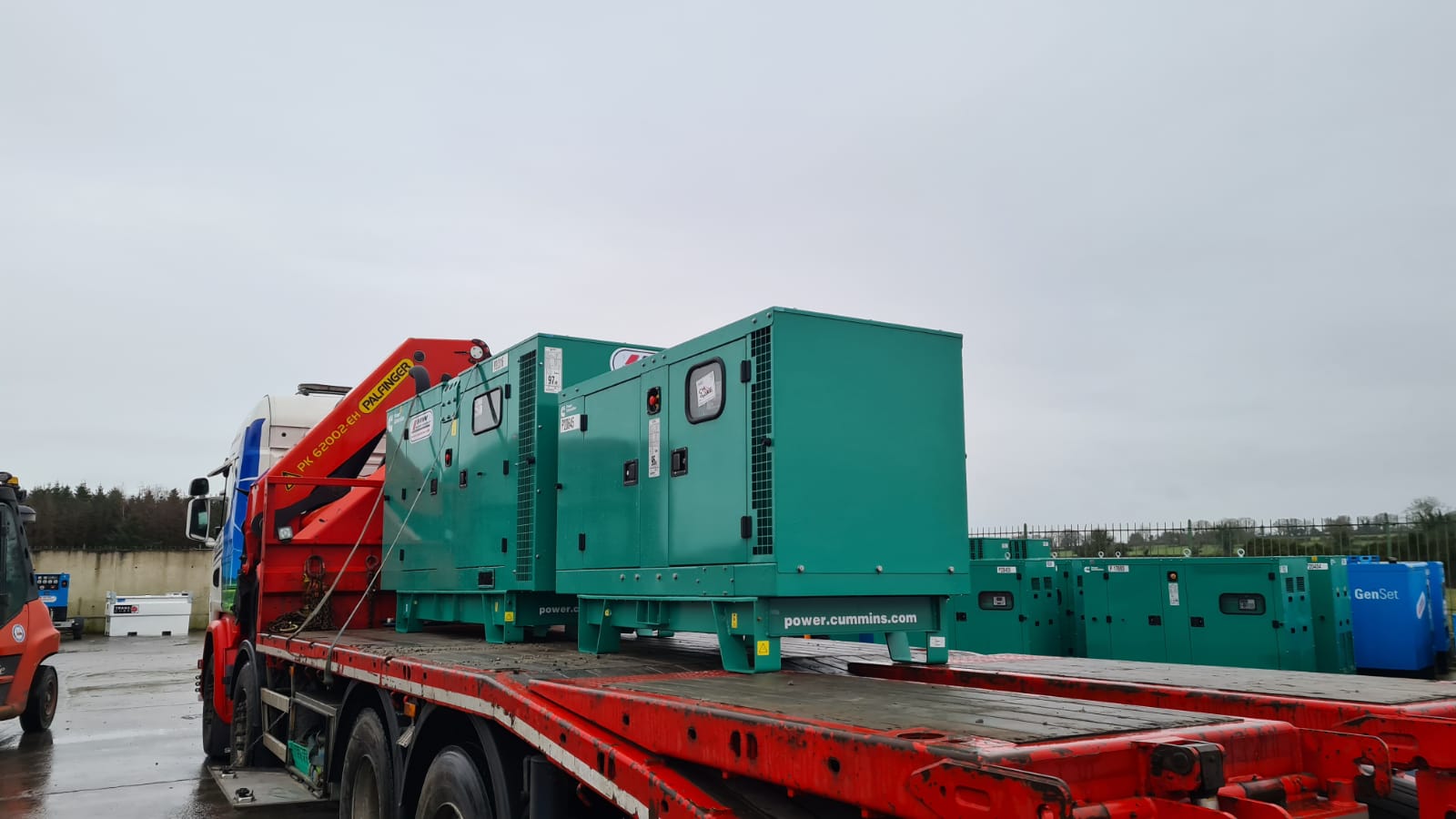 Cummins 22KVA & 110KVA sold.... heading to Co. Kildare