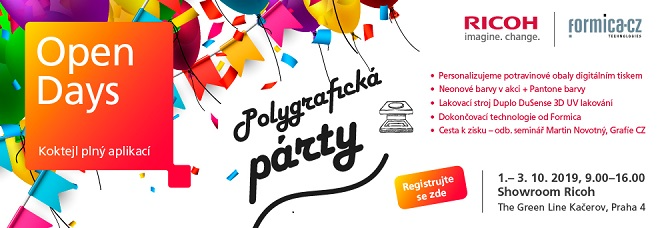 Open Days 2019 - Polygrafická party