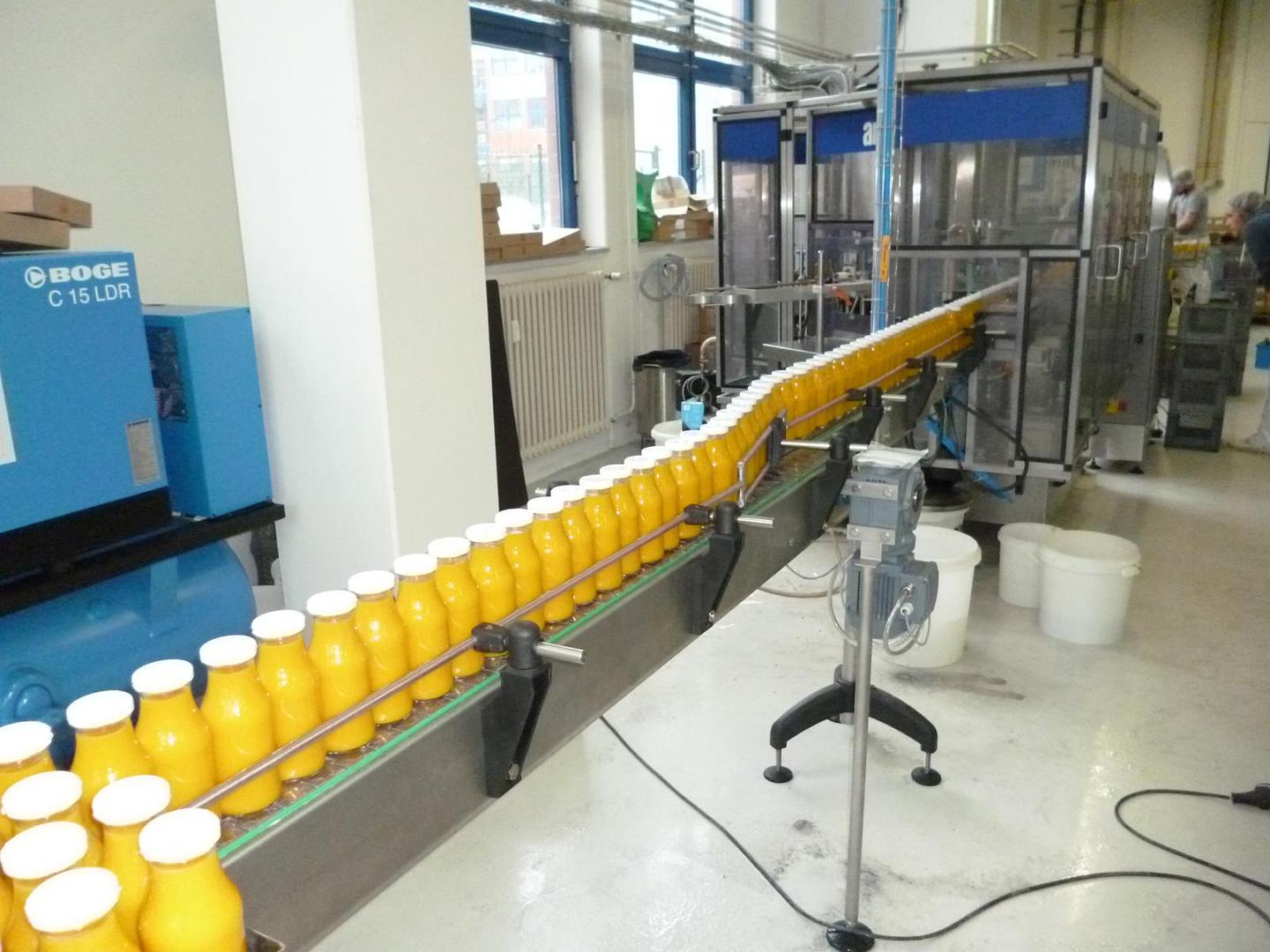 Glassbottle filling line