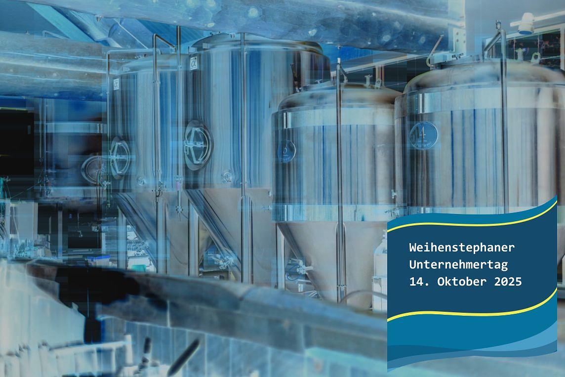 Banner Weihenstephaner Unternehmertag Datum 14.10.2025