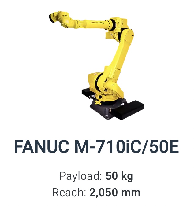 Fanuc M-710iC/50E Data Sheet