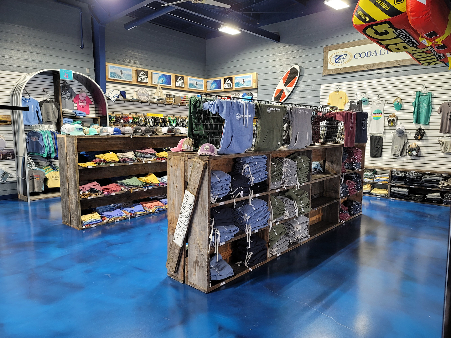 Clear Lake Boats Pro Shop Interior
