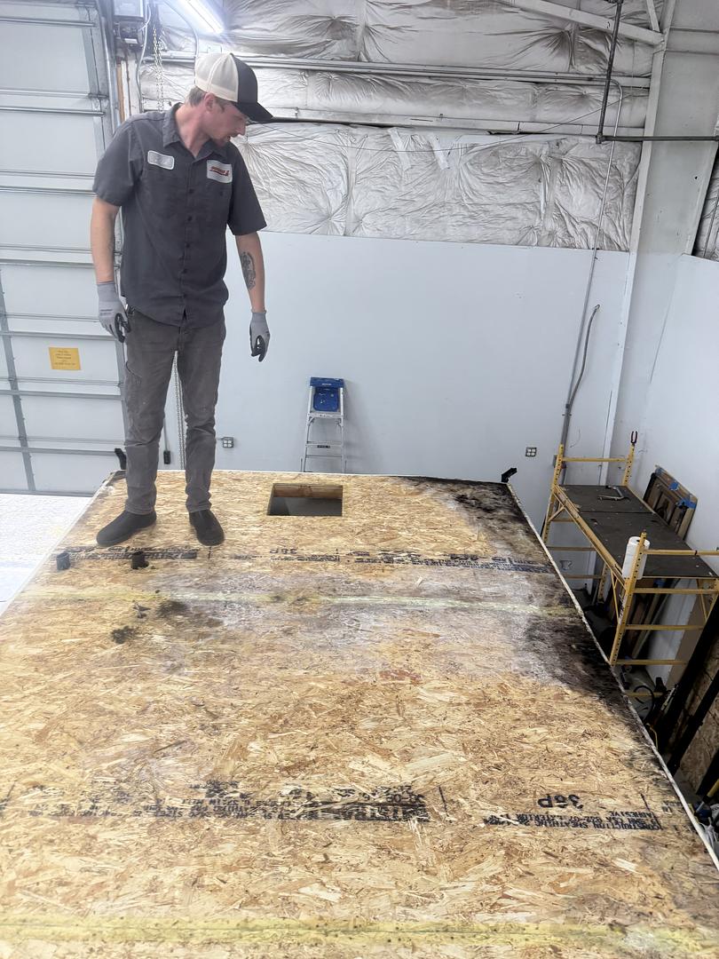 RV roof replacement