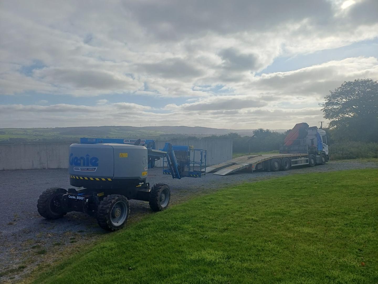 Genie Boom Lift collected from hire job!