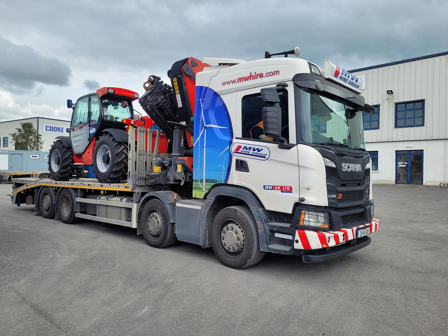 Manitou MT733 Telehandler sold to customer in Limerick!