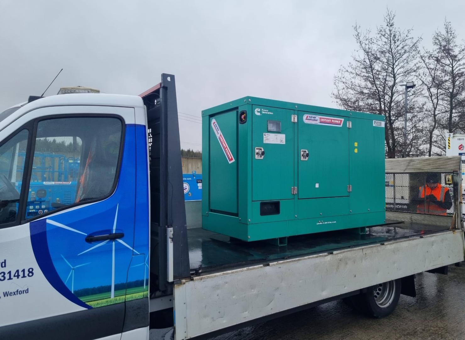 Cummins C4D5E delivering for outages! 