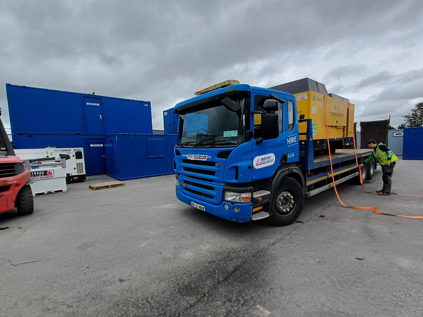 Compair C210TS-21 Compressor being delivered to customer!