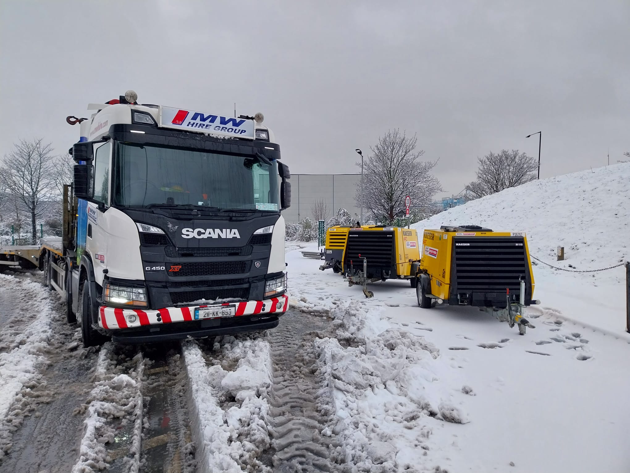 ❄️ Compressors delivered to a Company in Dublin ❄️