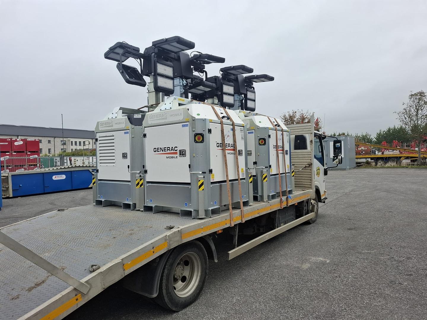 4 x New Generac Cube + lighting towers .. sold .. customer collecting