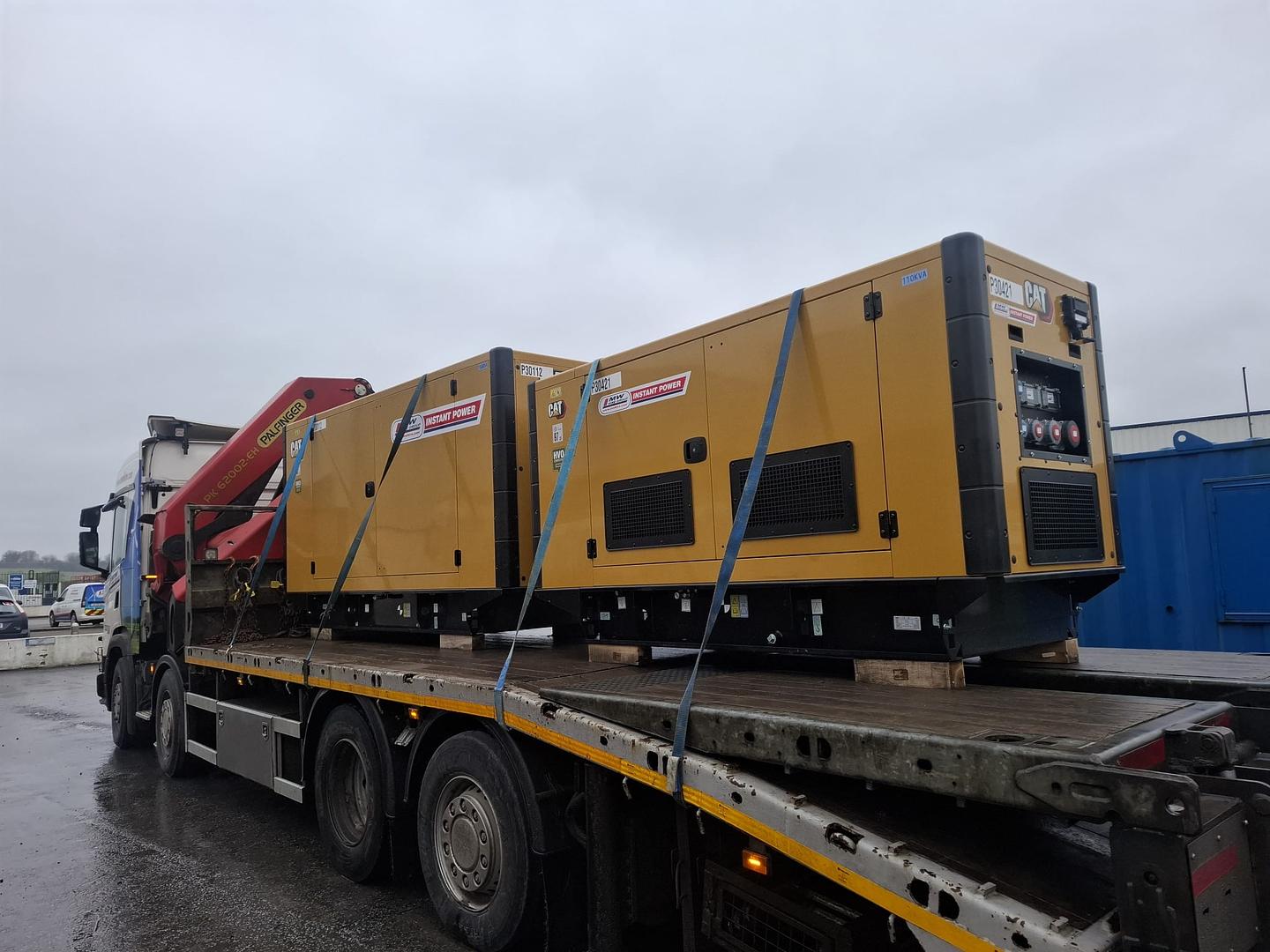 New CAT 110 & 150 KVA SOLD to a construction Company in  Cork
