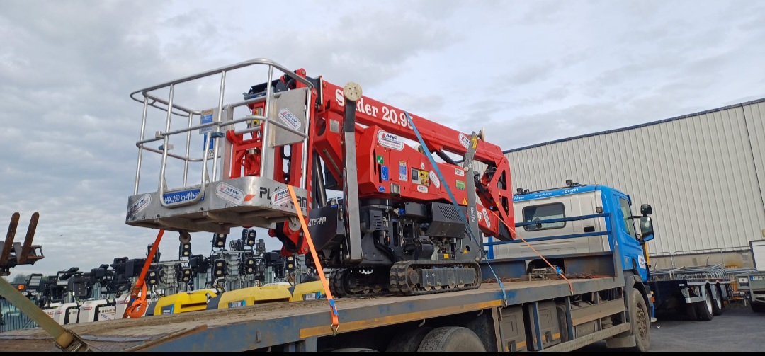 Spider Lift out for delivery this morning ex Urlingford for a rental job.