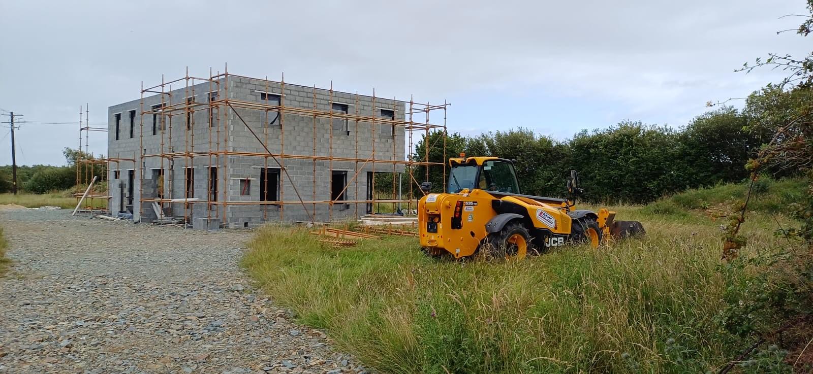 JCB Telehandler delivered and working on new home!!👊