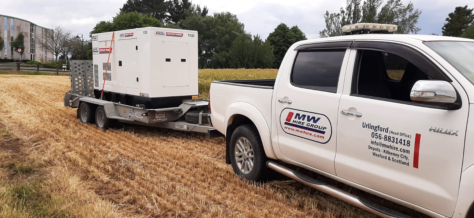 115 KVA JCB Generator going out on Hire in Kilkenny 
