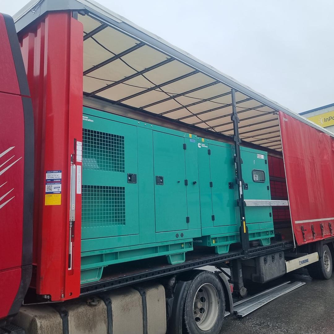 4 x new Cummins 55 KVA Generators SOLD .. heading into Europe ...