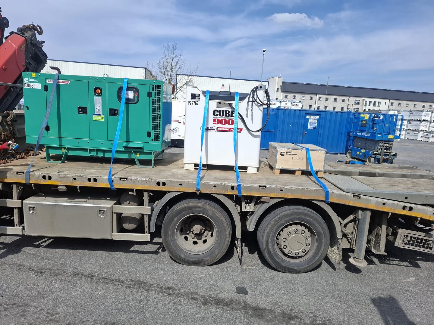 New Cummins 22kva , fuel tank & Auto Panel sold