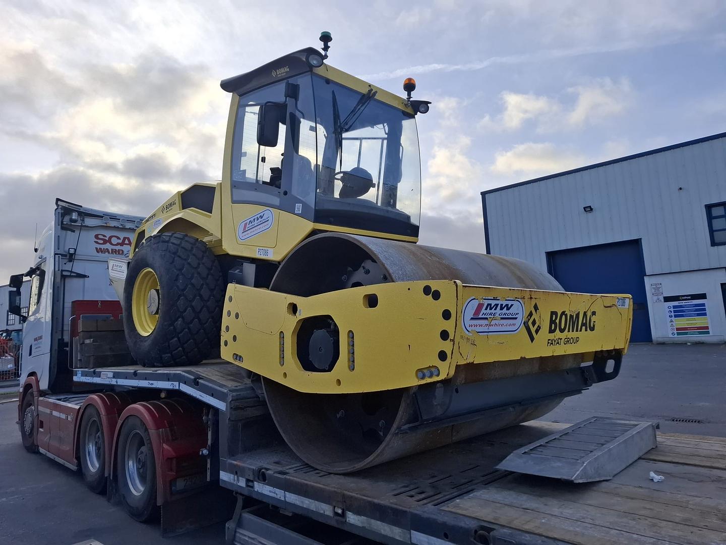 Ex rental Bomag 213 SOLD..  Customer collecting ..