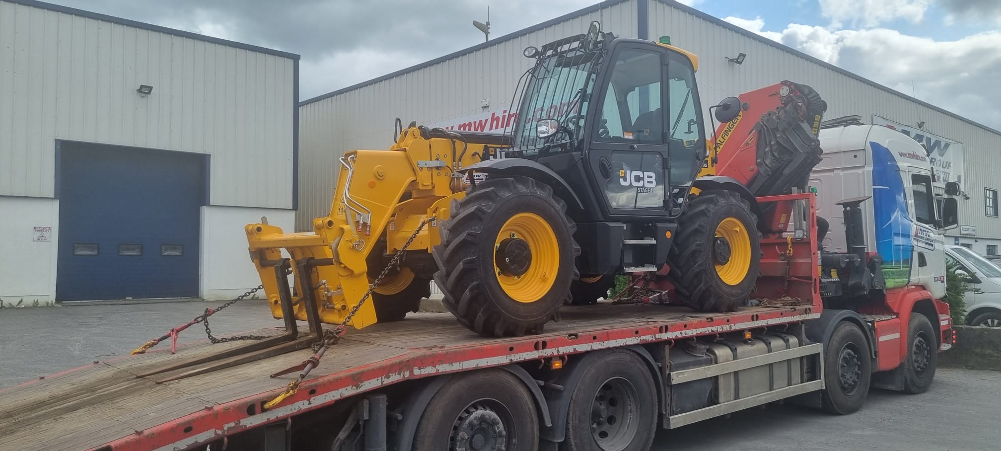 Demo JCB 535-95 SOLD to a dublin based company 