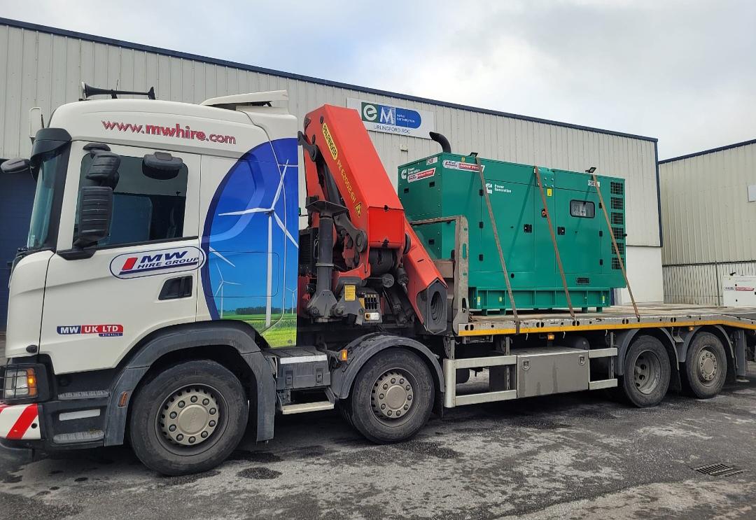 Low hours 150 kva Cummins Sold to a customer in Dublin
