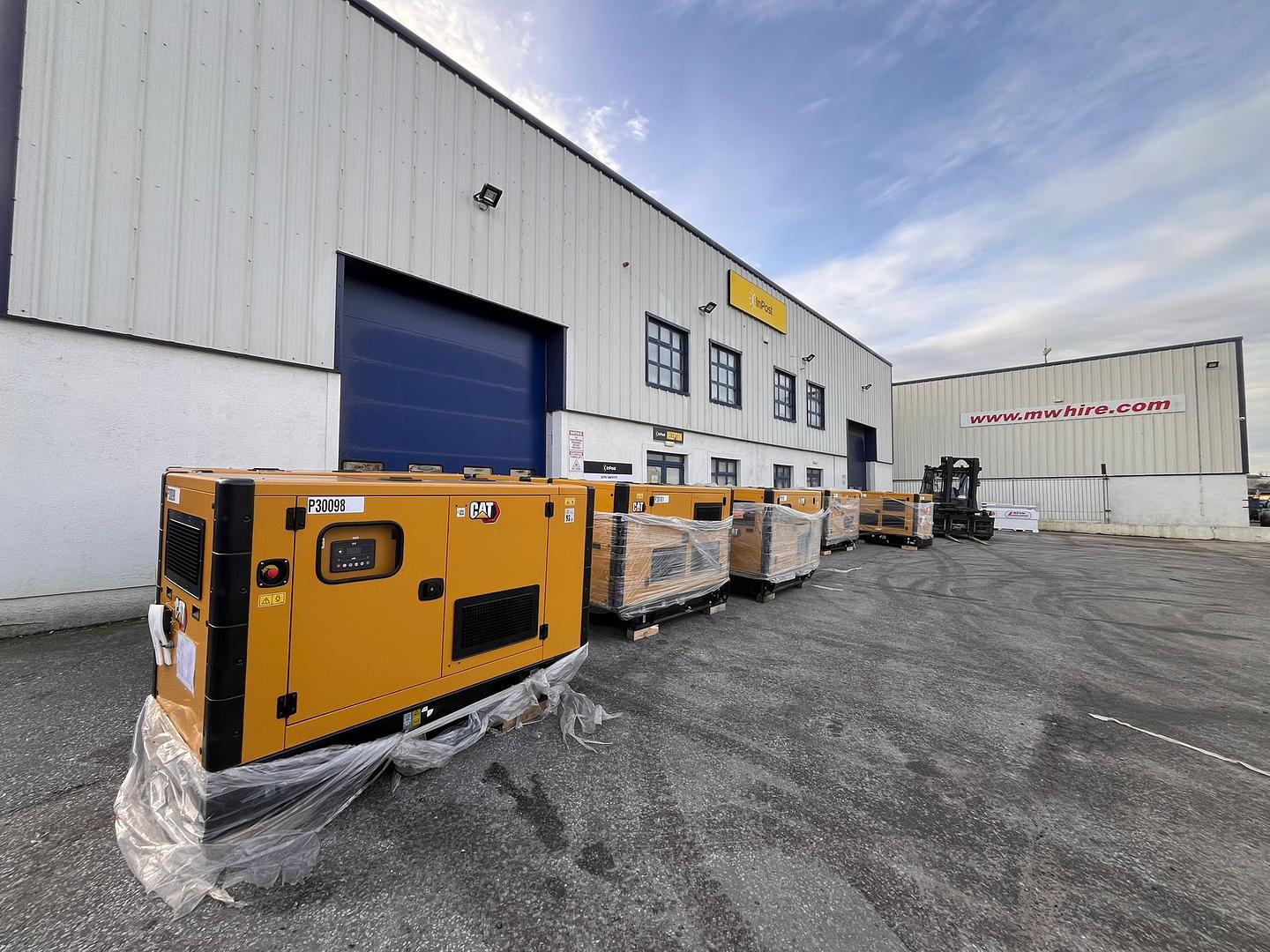 Full load of CAT Generators Delivered to HQ!!🫡🫡