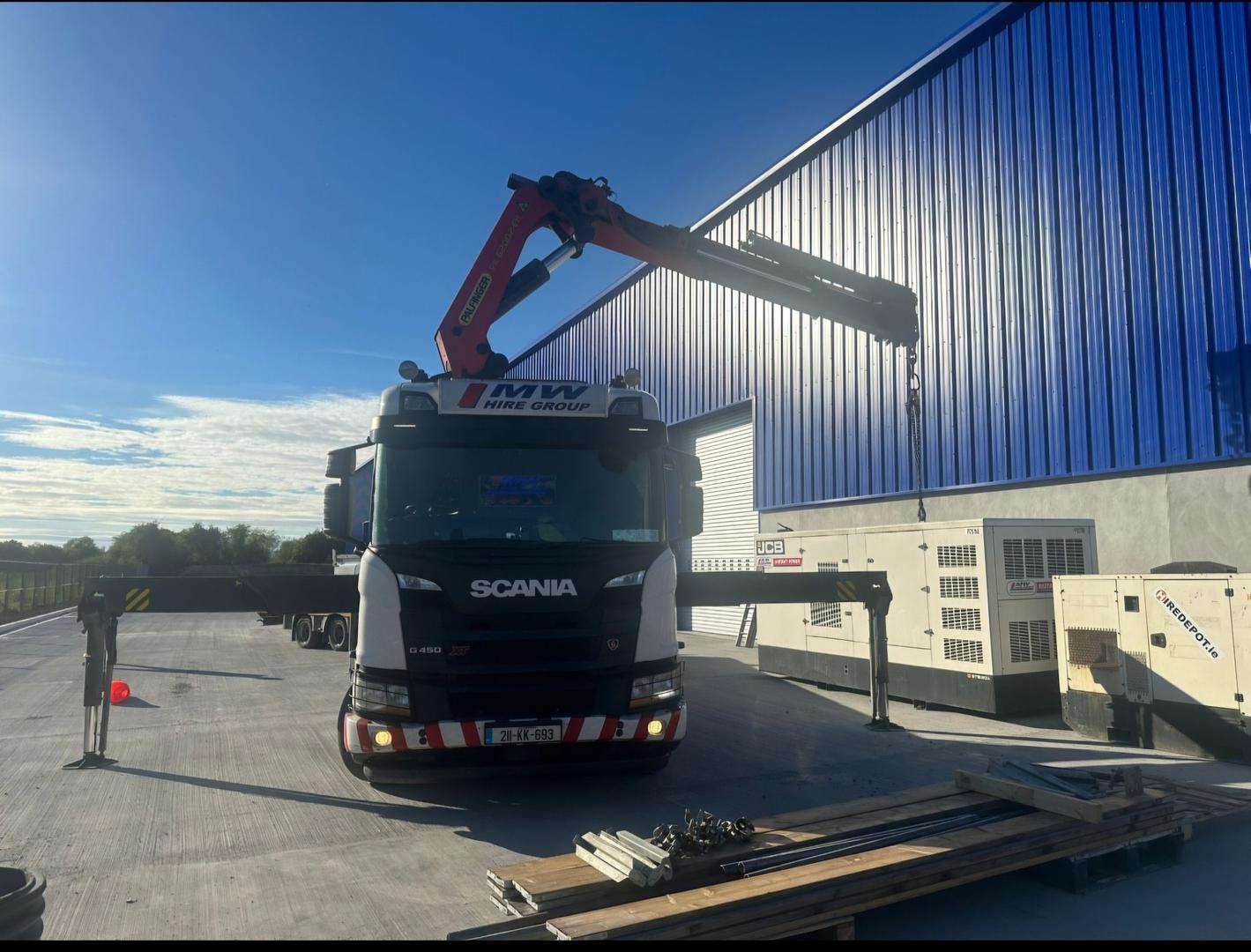 780 KVA Generator working on site