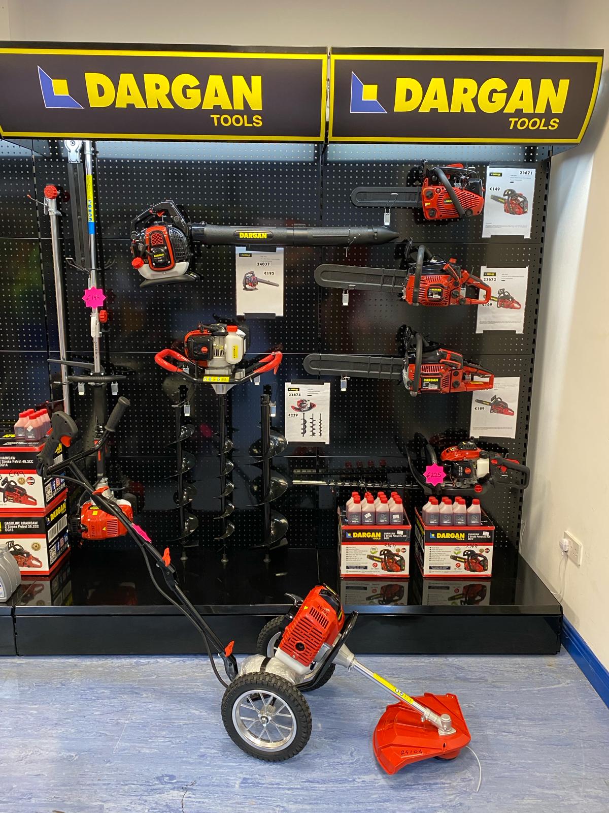 New Range of Dargan Garden Equipment in our Wexford depot