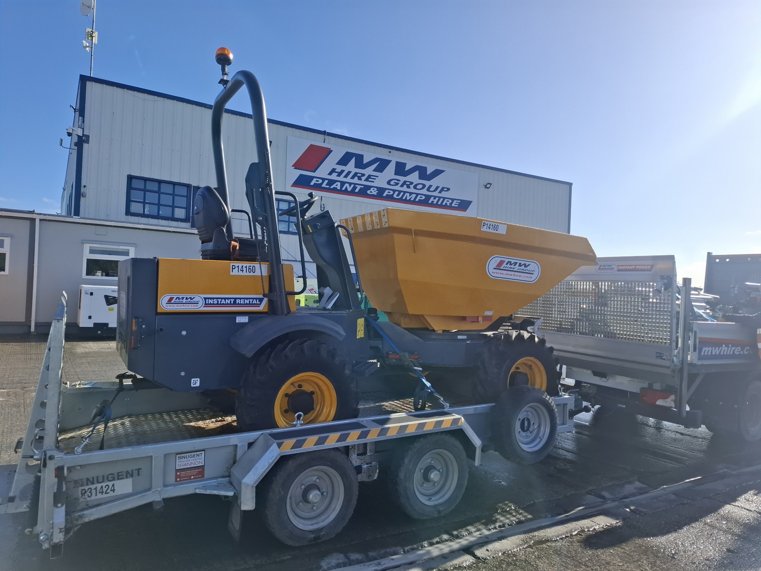 Ex Rental 3T Dumper SOLD .... Heading to work in Kilkenny