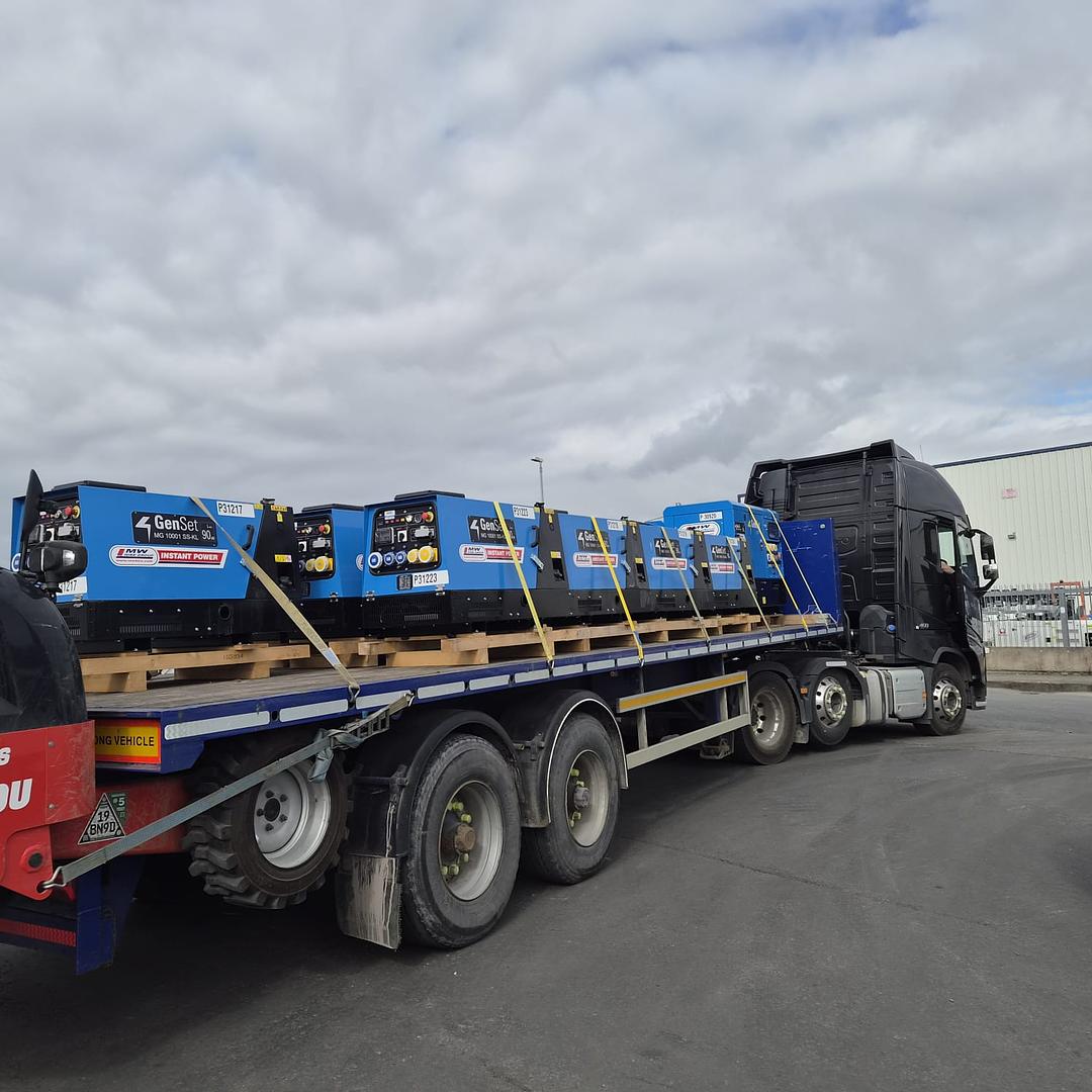 15 x Genset Generators SOLD ... customer collecting π Heading for sites across Ireland!