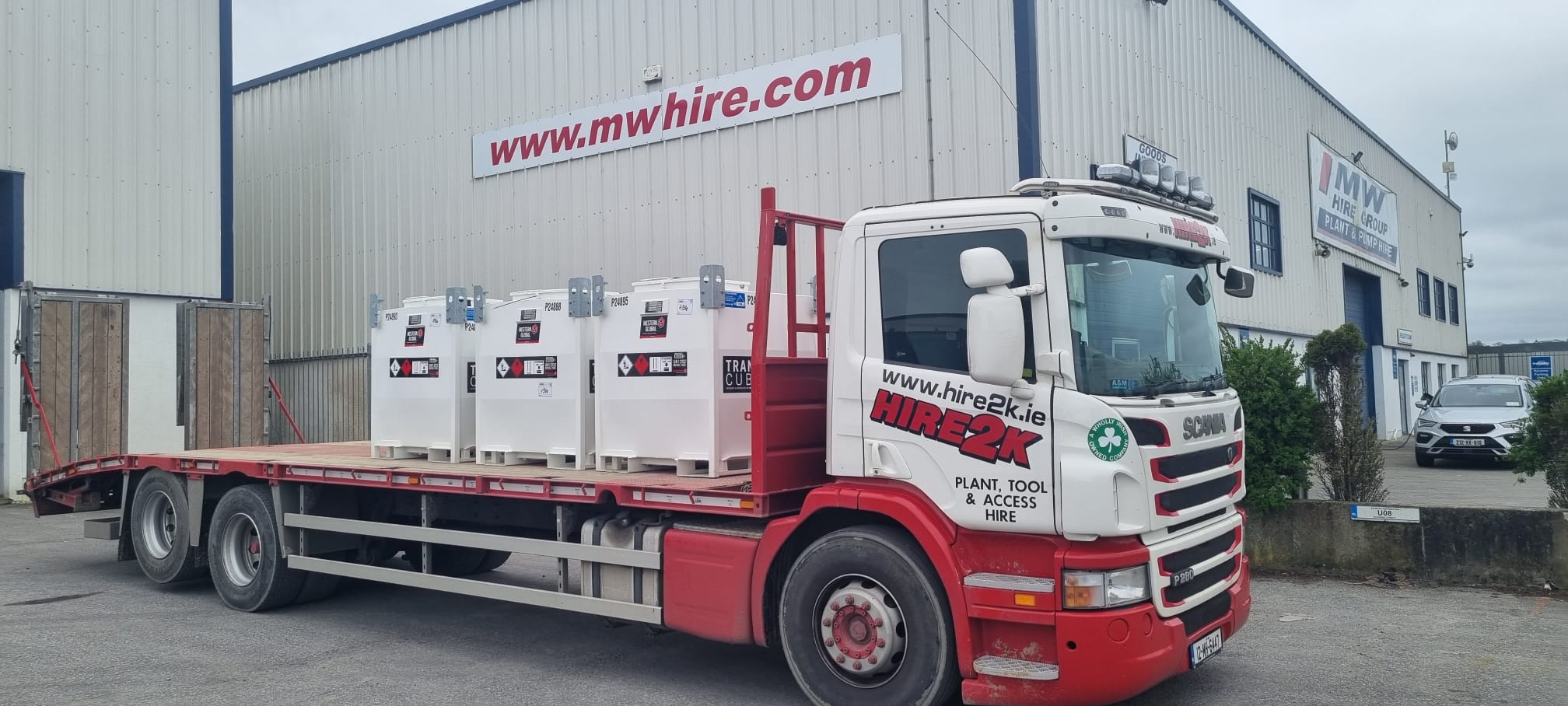 3 x New Western Fuel Tanks sold to Hire2K