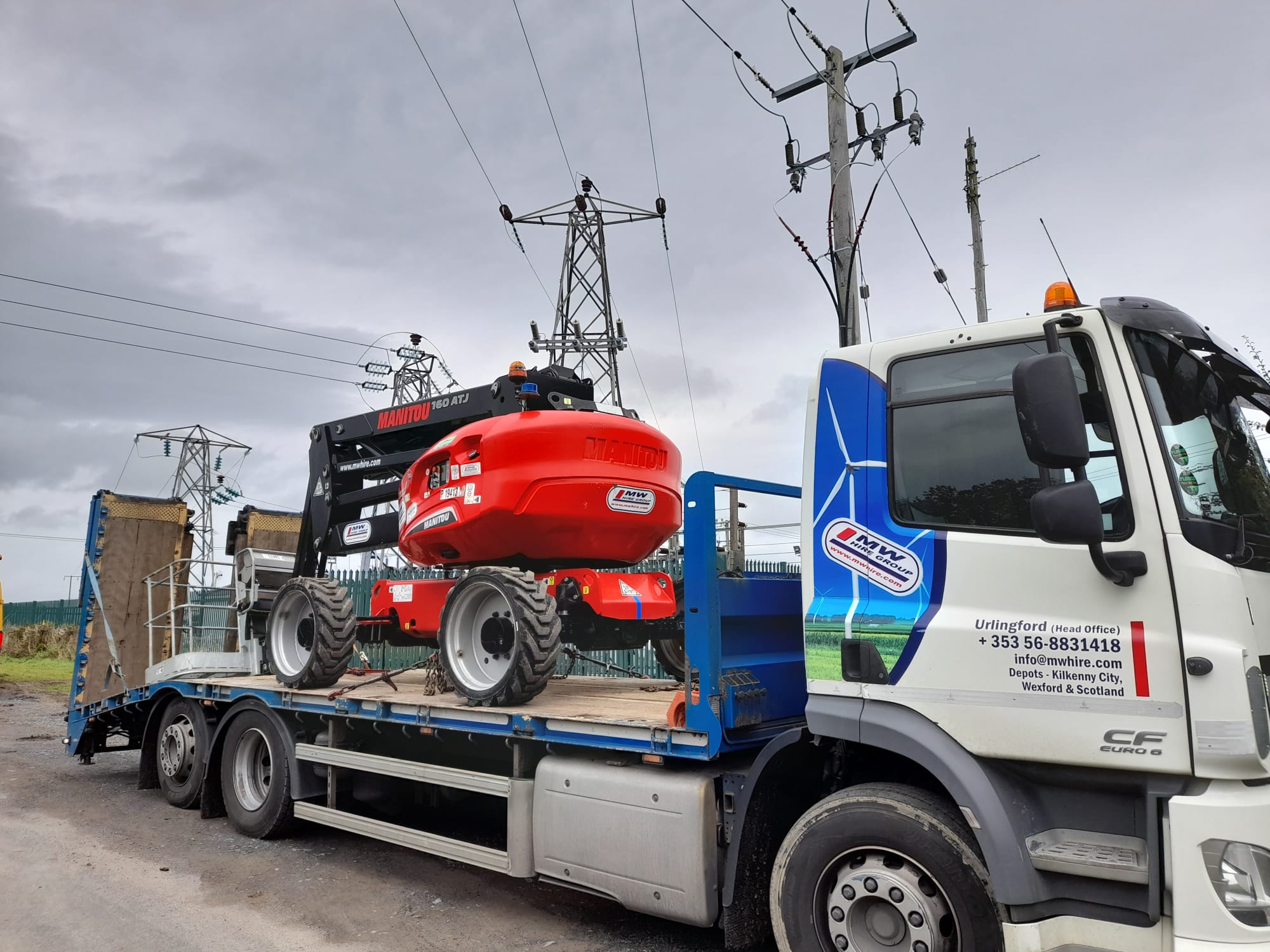Manitou 160ATJ out for work in Wexford