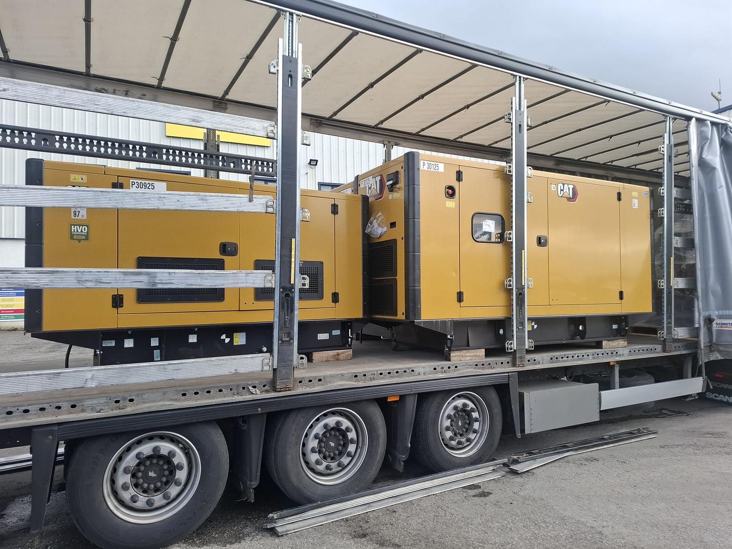 3 new CAT Generators SOLD , customer collecting # heading for Slovakia