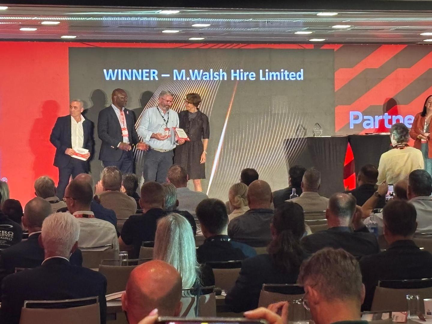 Delighted to receive this award from Cummins! European Low KVA dealer of the year!🫡🫡