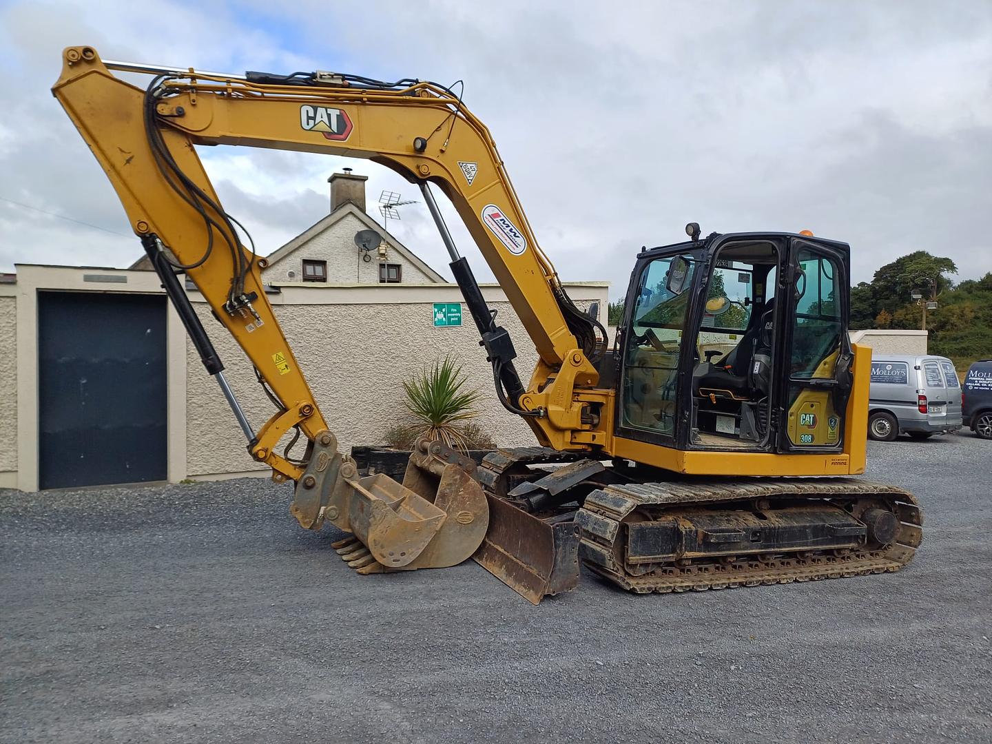 CAT 308-07A Excavator! Delivered to rental job!