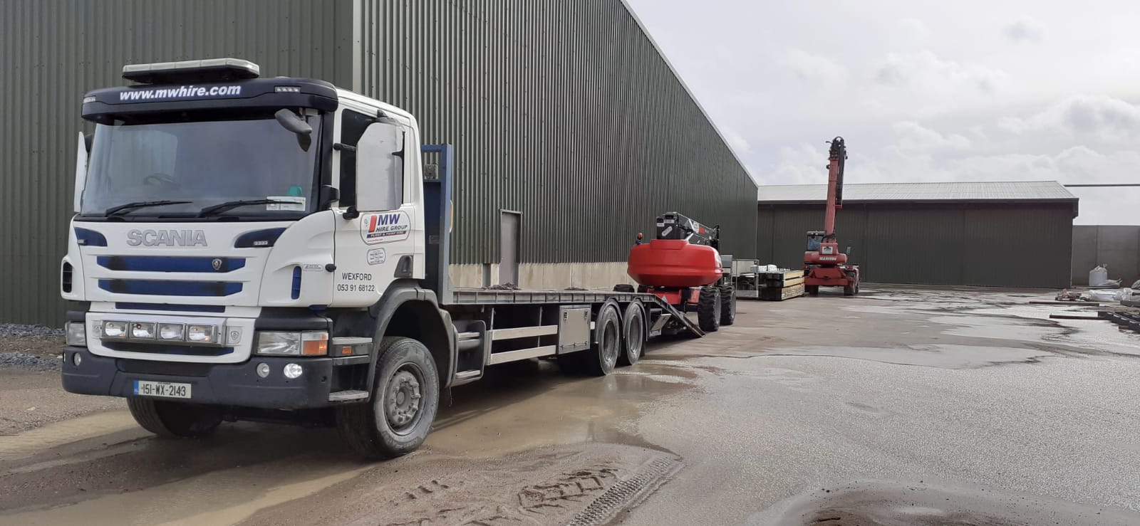 Manitou 160ATJ out for work in Wexford