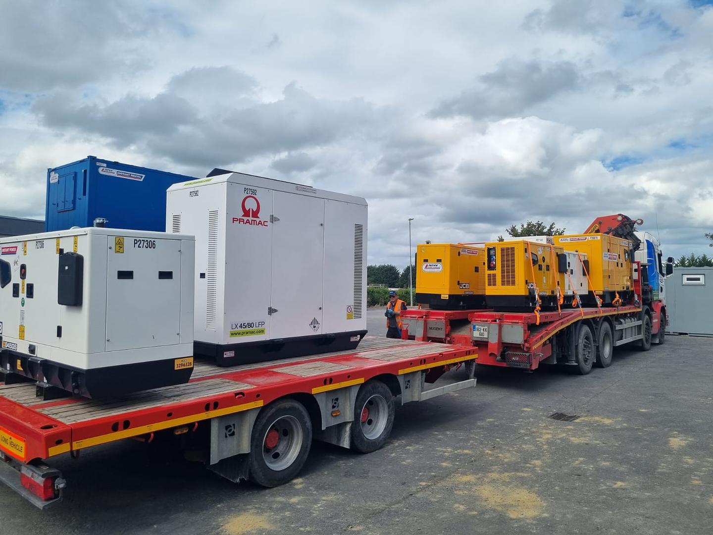 Full load of JCB Generators and Pramac LX45/80 Battery Bank - SOLD