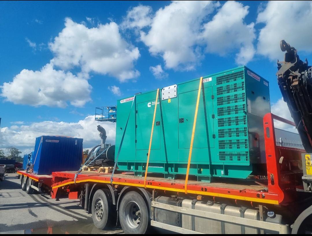 New Cummins 275. Kva , New 90 kw flygt pump & New 125 KW VSD SOLD to a Quarry in Co Meath