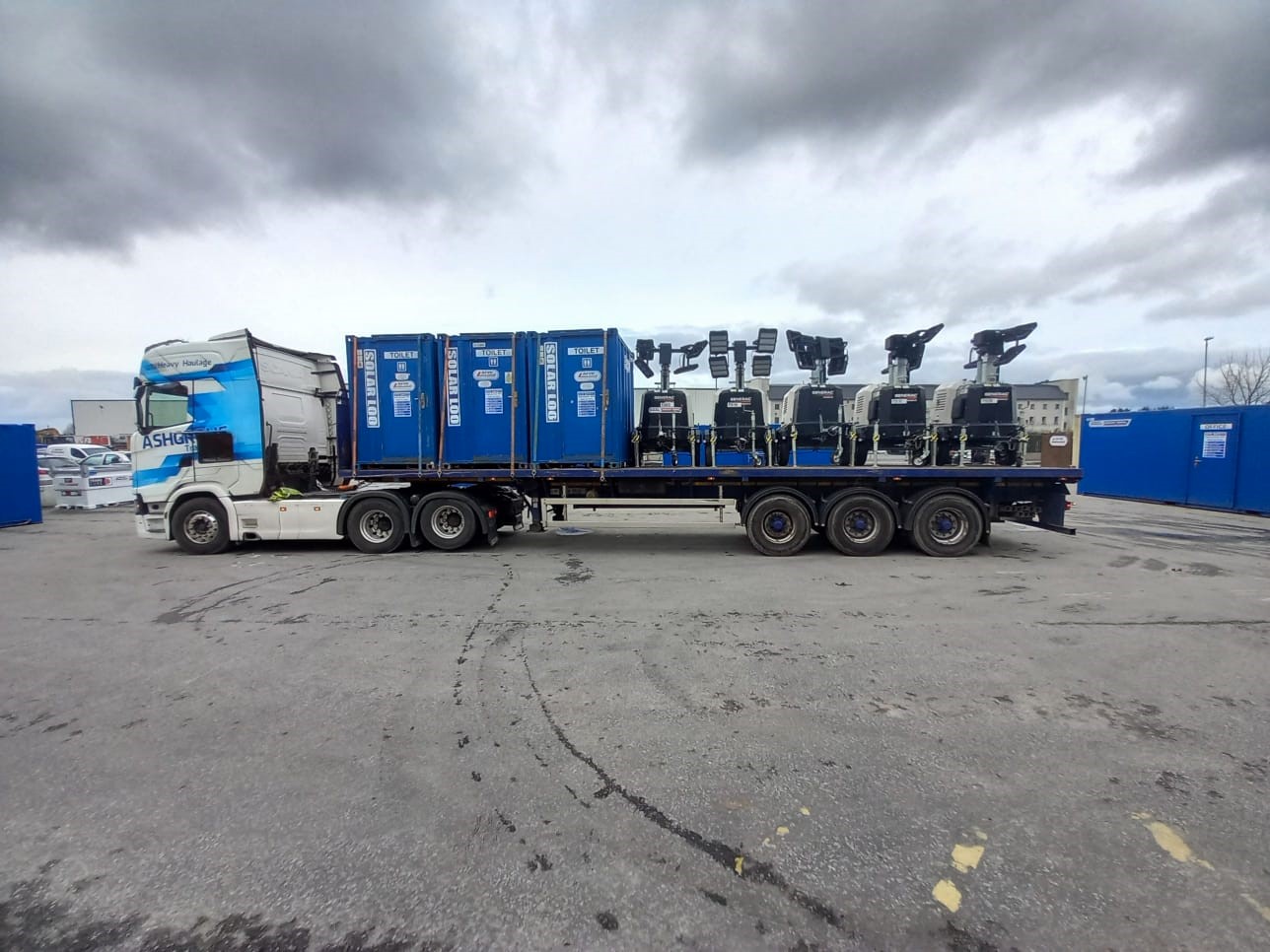 Full load heading on hire from our Urlingford Depot