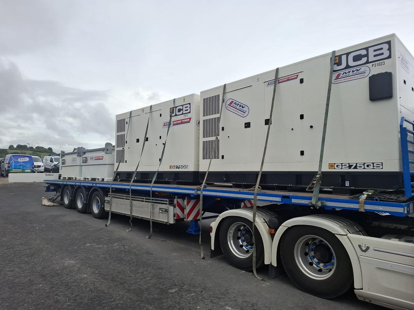 Load of Generators heading to an event in Leinster 🪩