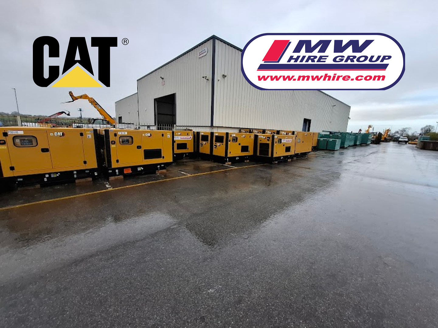 Powerful, Reliable, and Built to Last — Brand-New CAT Generators Now Available at MW Hire Group